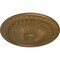 Ekena Millwork Alexa Ceiling Medallion (Fits Canopies up to 3"), Hand-Painted Pale Gold, 15"OD x 1 3/4"P CM14AXPAS - alternate 5